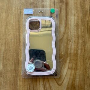 Claire's Pink Mirror Phone Case for iPhone 13/14/15